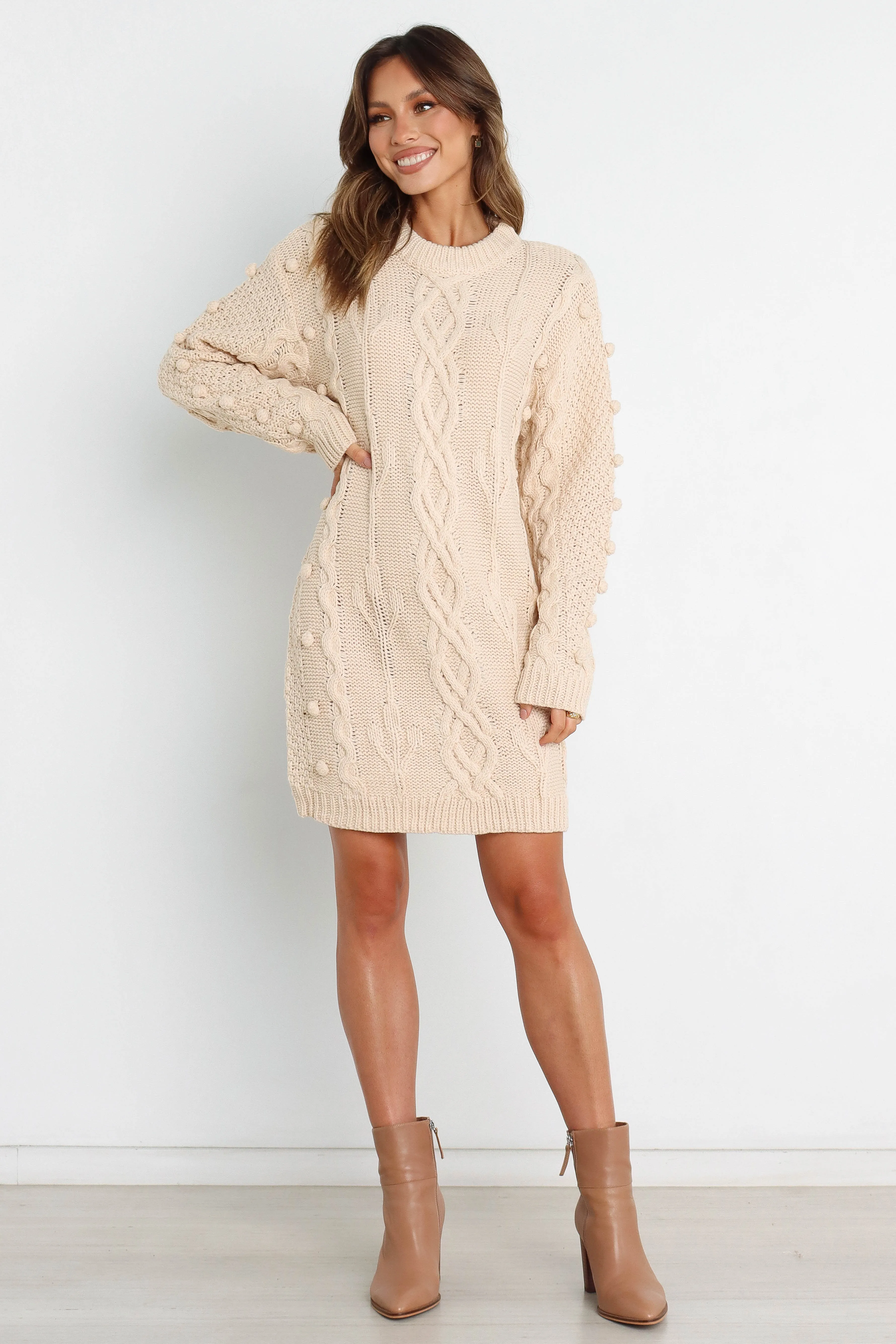 Mona Dress - Cream