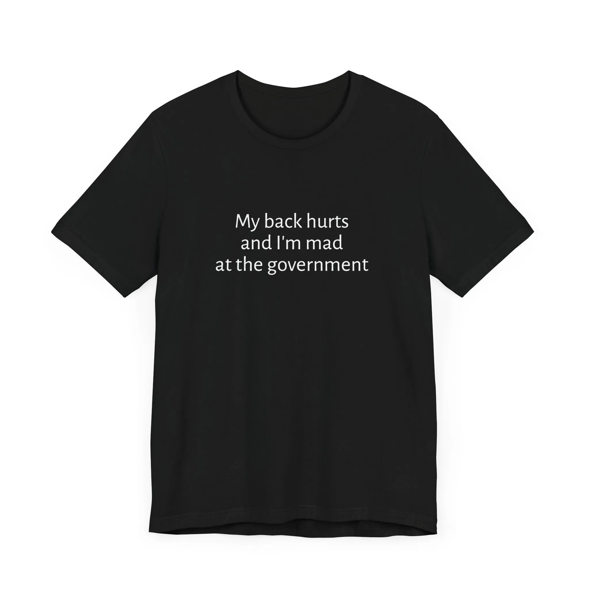 My Back Hurts & I'm Mad at the Government