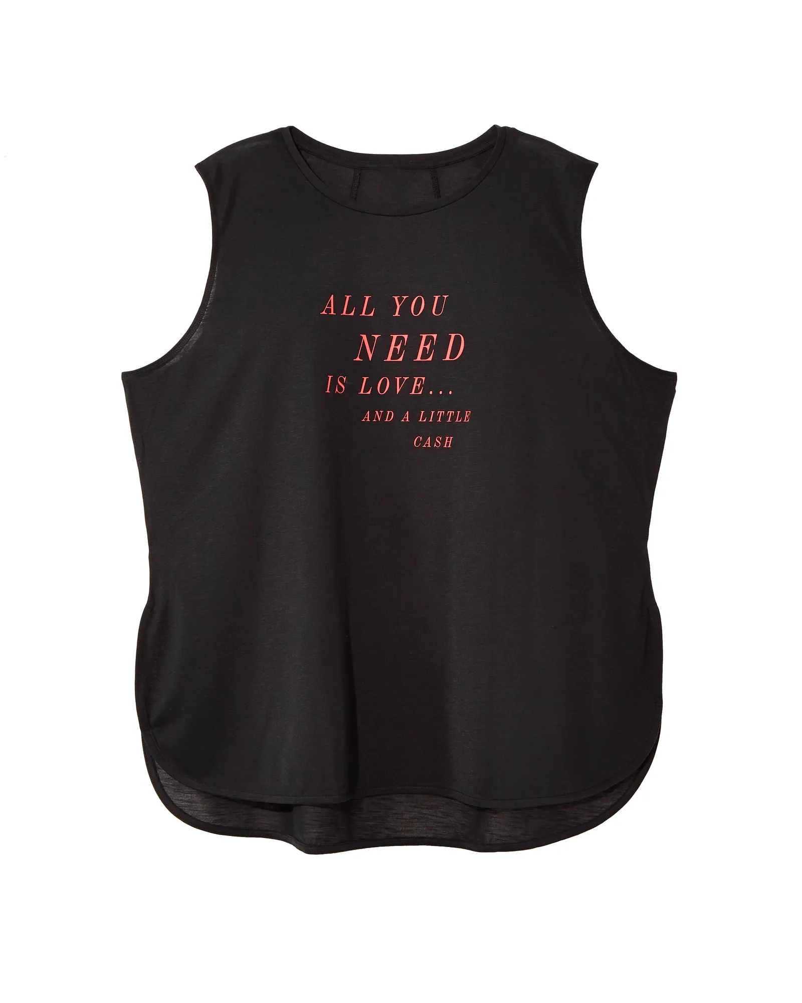 Nepeta Tank | Black / Red