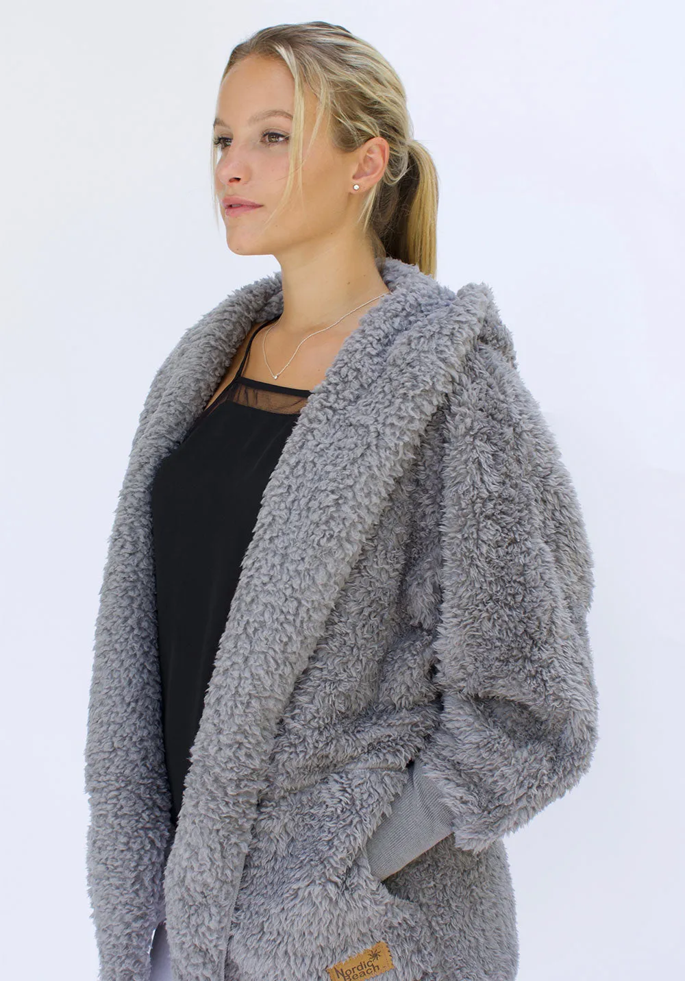 Nordic Beach Sweater - Grey Kitten