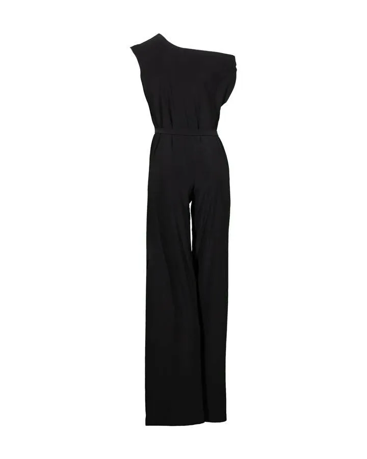 Norma Kamali Sleeveless Drop Shoulder Jumpsuit