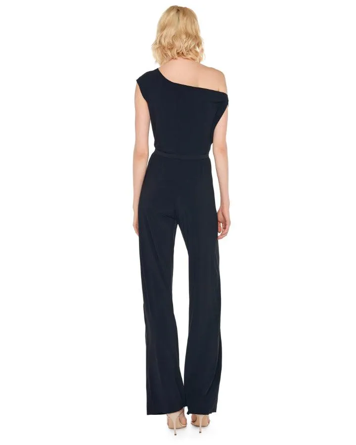 Norma Kamali Sleeveless Drop Shoulder Jumpsuit