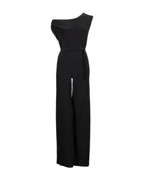 Norma Kamali Sleeveless Drop Shoulder Jumpsuit