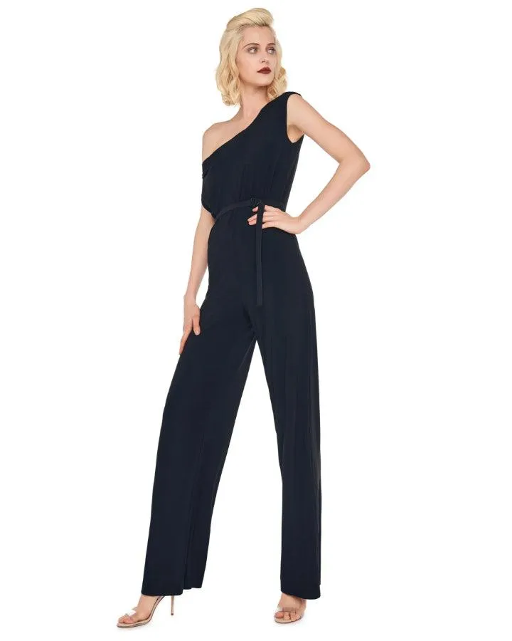 Norma Kamali Sleeveless Drop Shoulder Jumpsuit