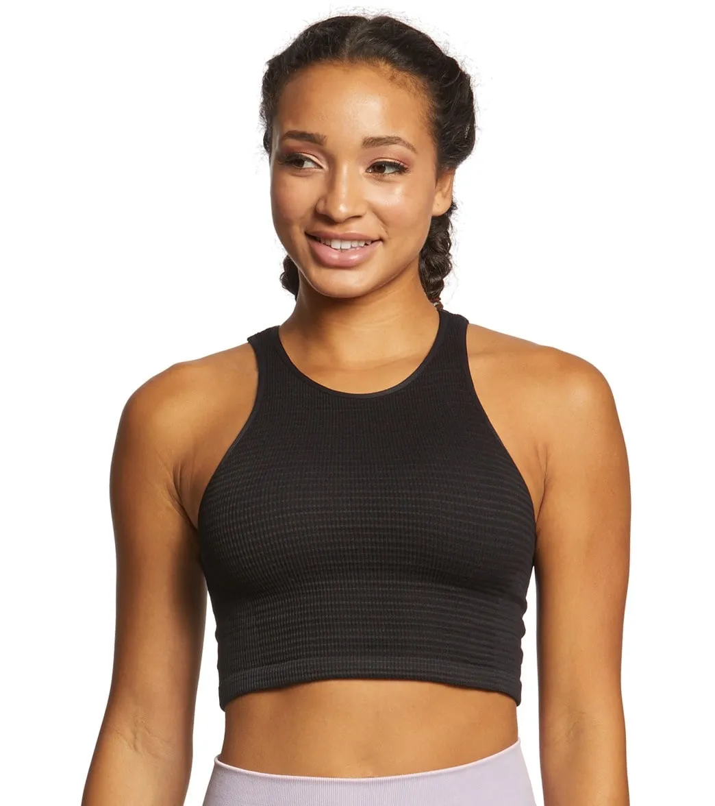 NUX Rib Step Seamless Crop Top