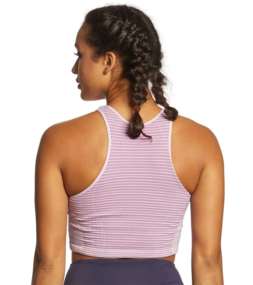 NUX Rib Step Seamless Crop Top