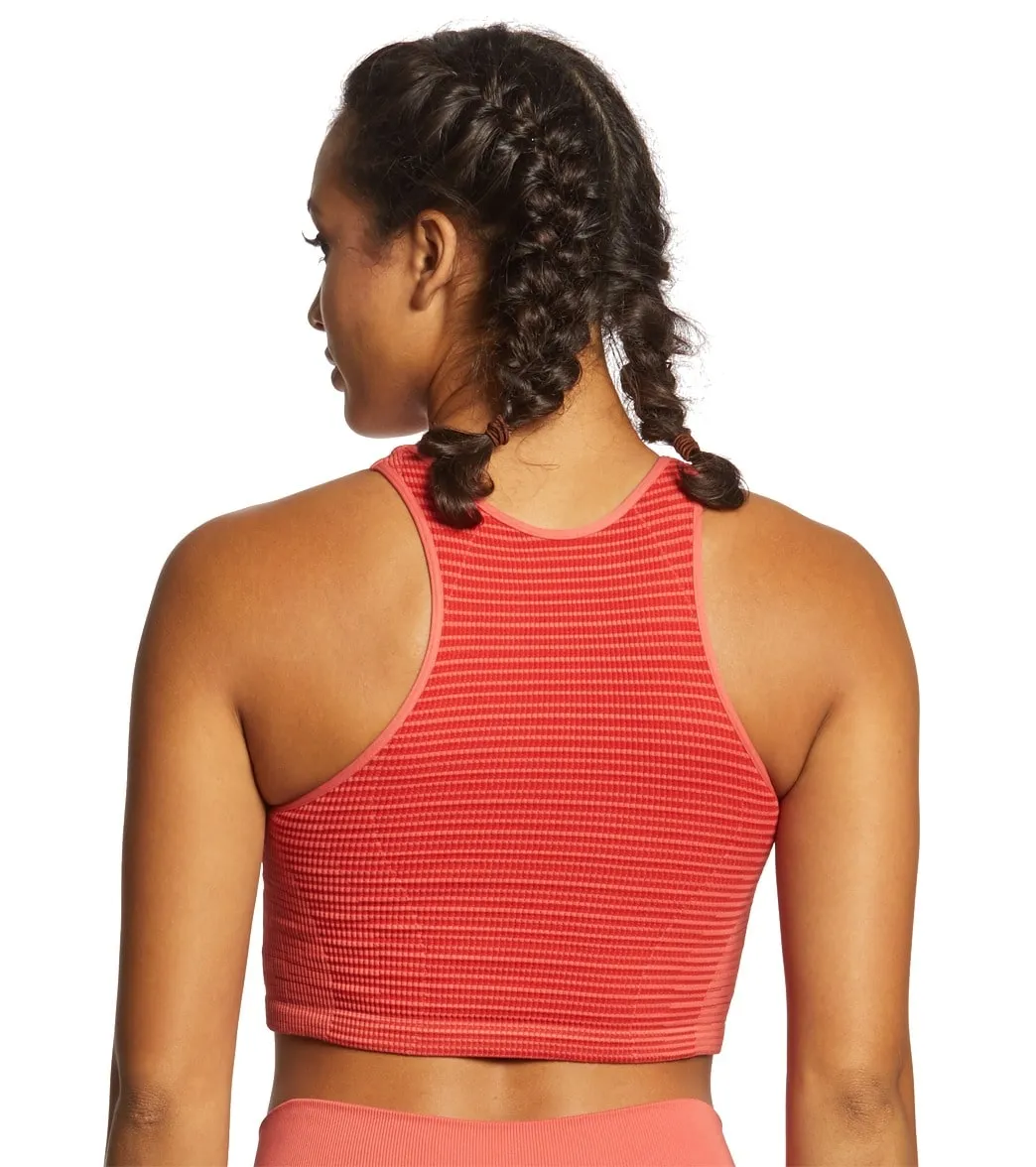 NUX Rib Step Seamless Crop Top