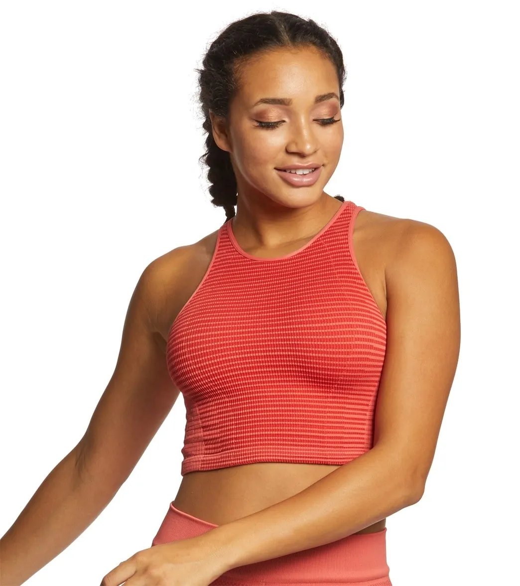 NUX Rib Step Seamless Crop Top