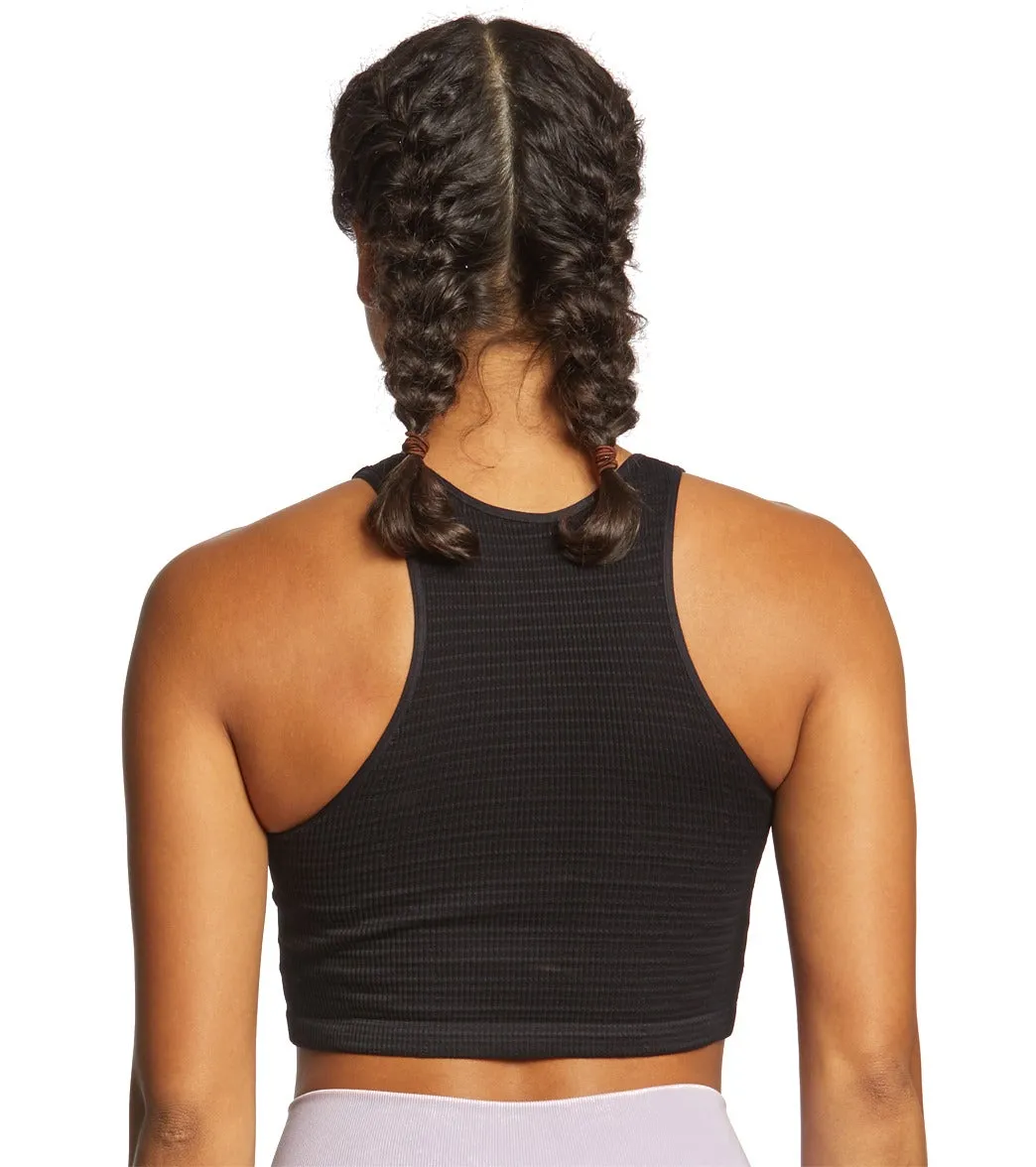 NUX Rib Step Seamless Crop Top