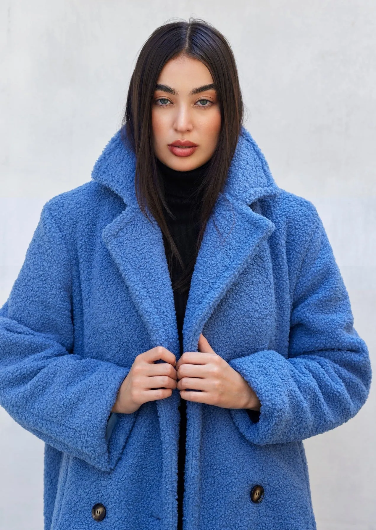 Oversized Teddy Coat