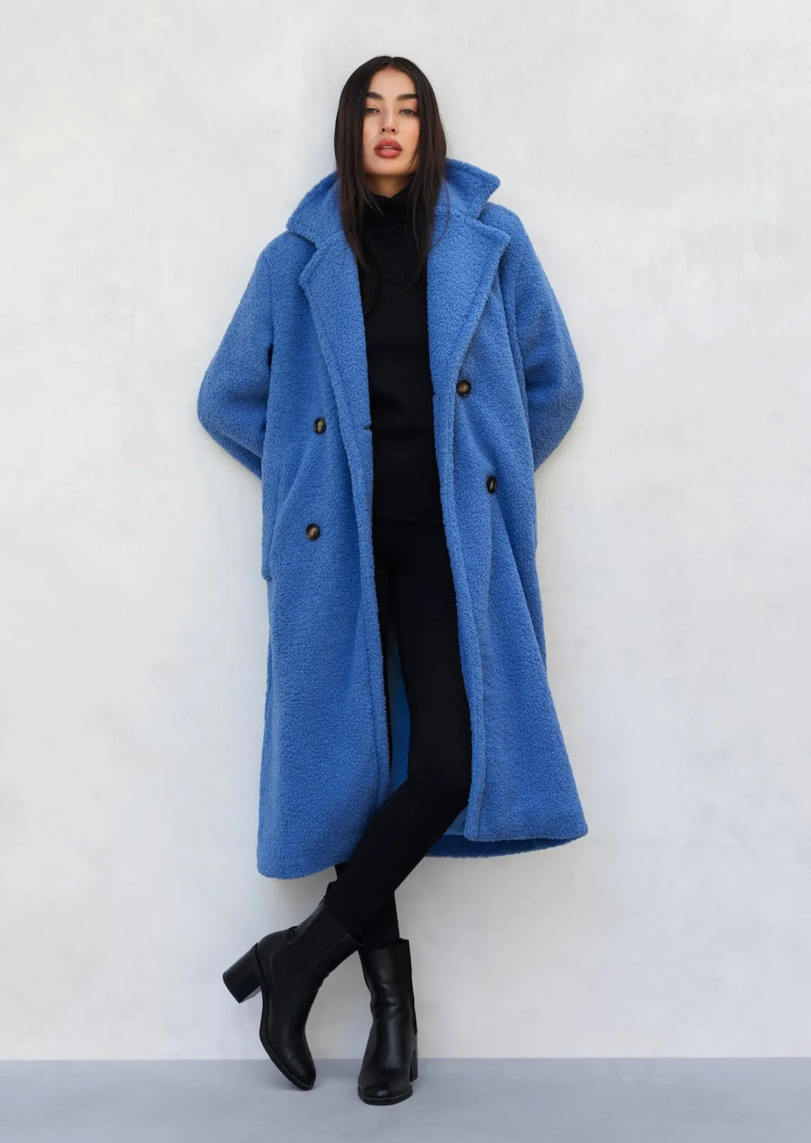 Oversized Teddy Coat