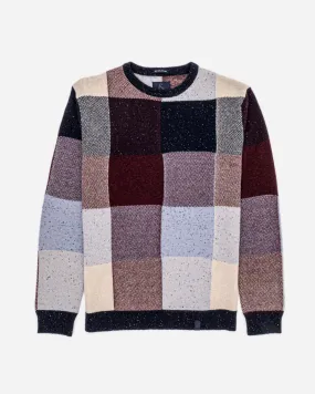 Patchwork Crew Neck