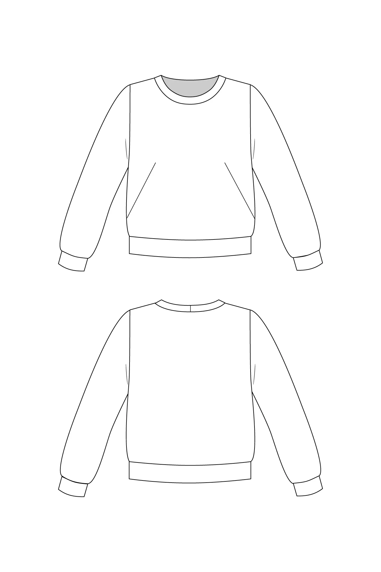 PDF Pattern - Sloane Sweatshirt | Named Clothing