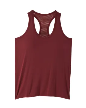 Petunia Tank | Burgundy