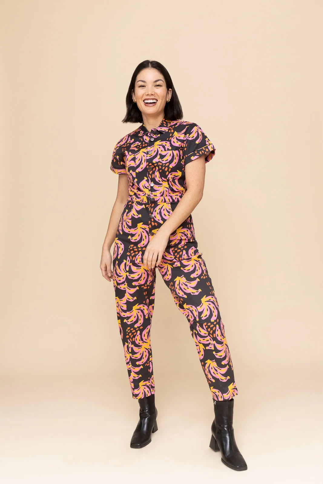 Pink 'Nana Jumpsuit (Final Sale)