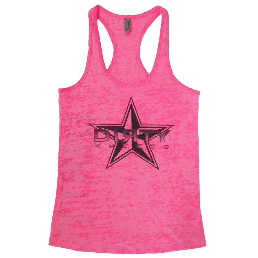 Pink Razor Tank with Dirty Sports Star