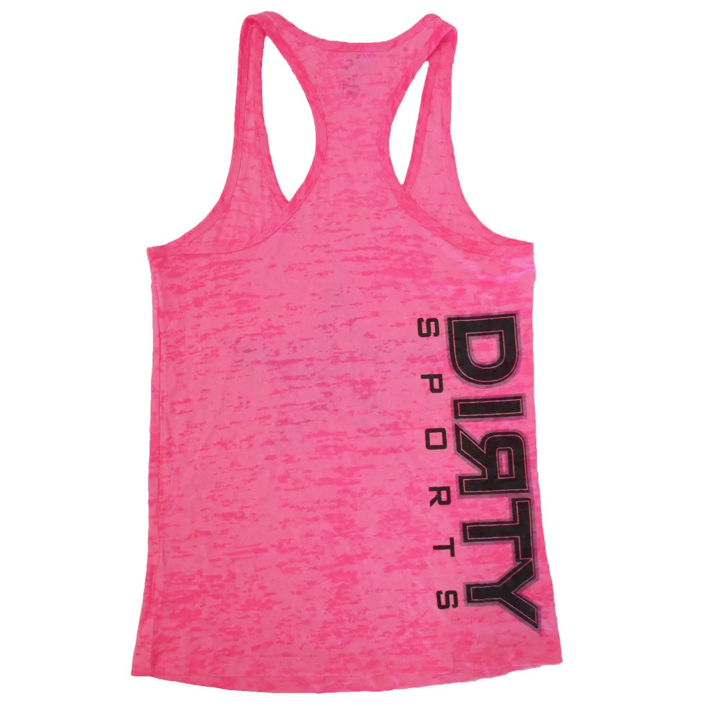 Pink Razor Tank with Dirty Sports Star