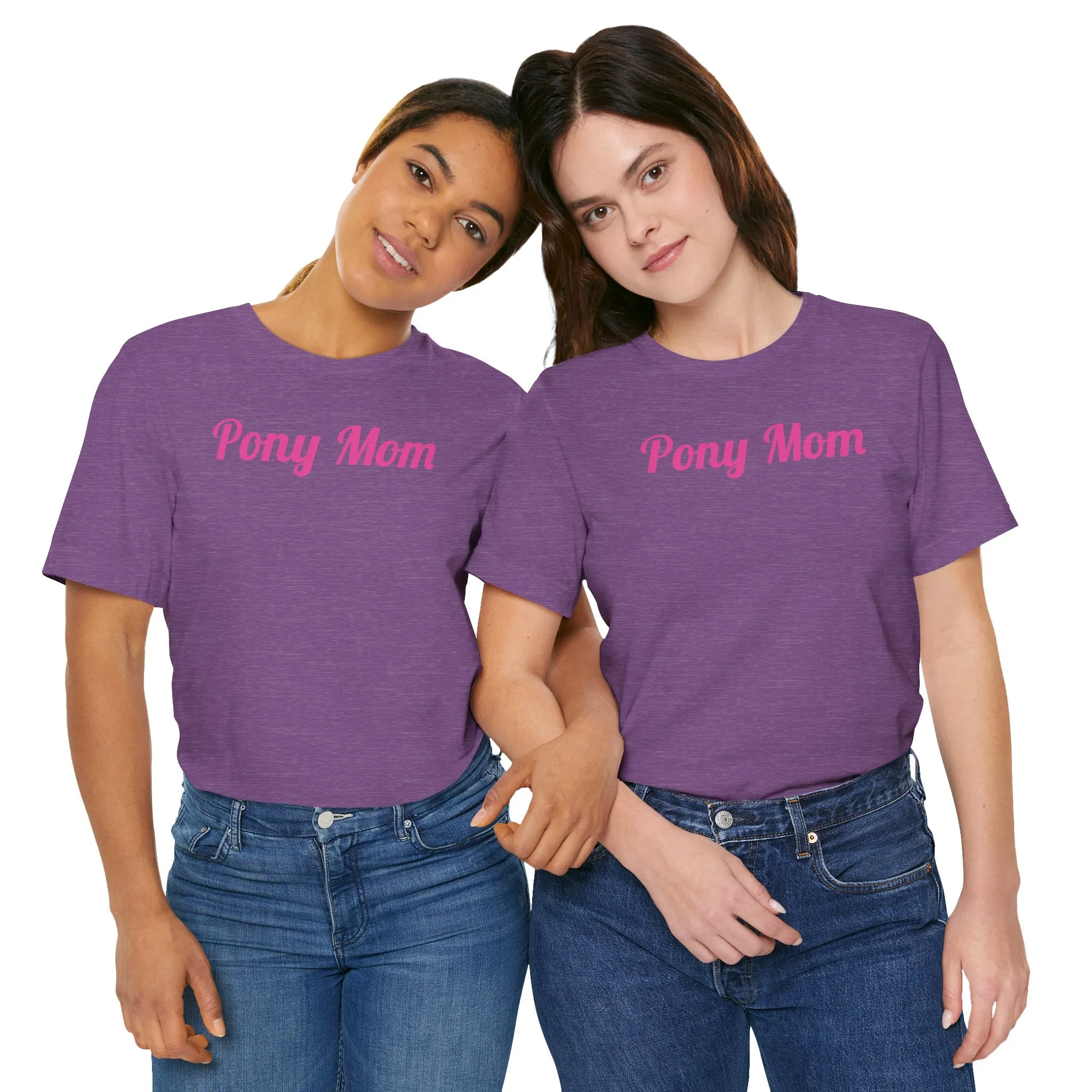 Pony Mom Jersey Short Sleeve Tee