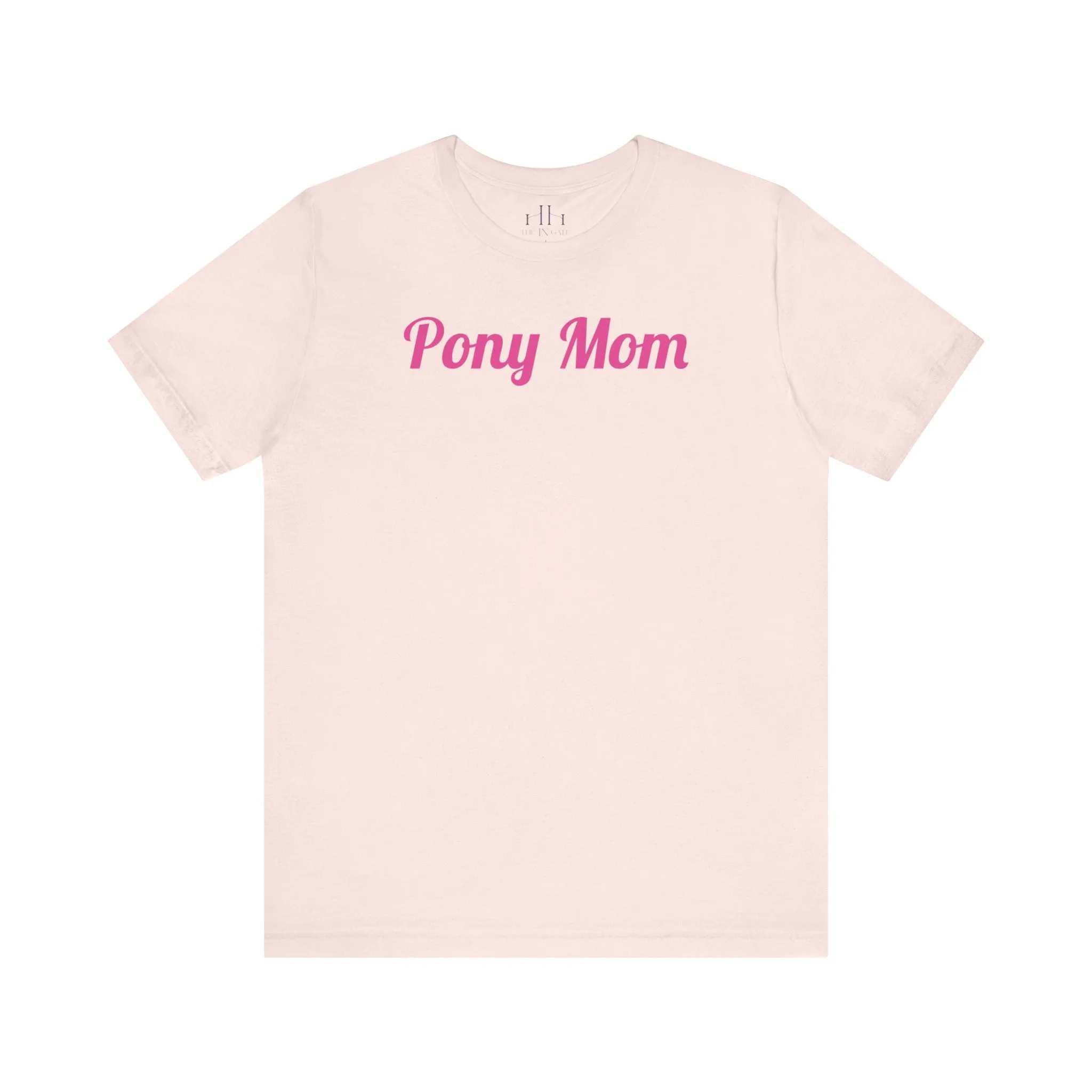 Pony Mom Jersey Short Sleeve Tee