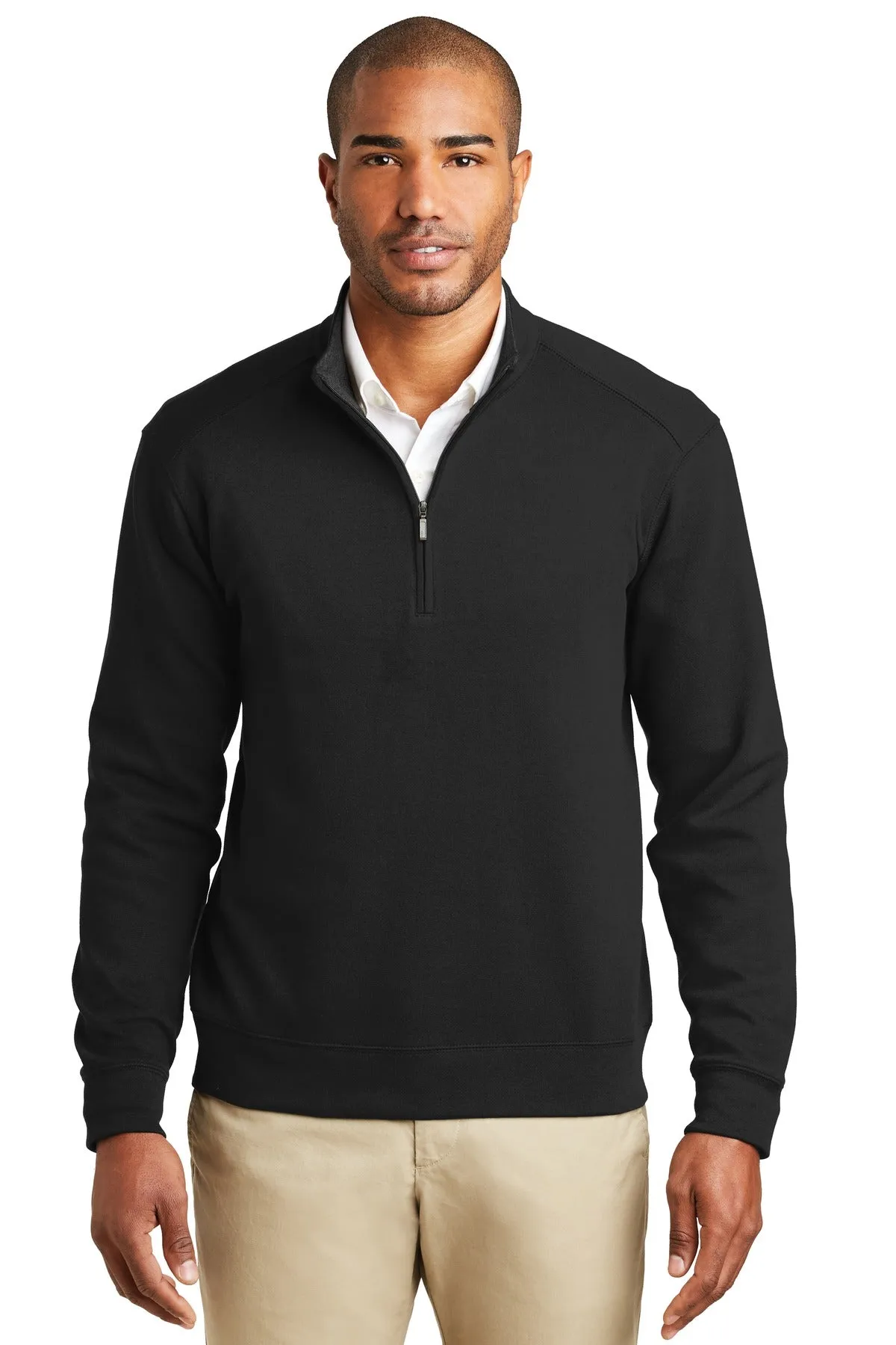 Port Authority Interlock 1/4-Zip. K807