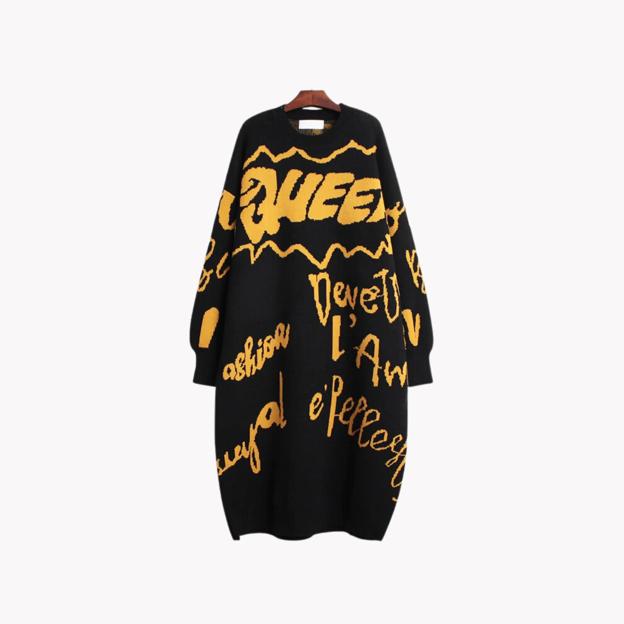 Pre Order:  Grafitti Sweater Dress