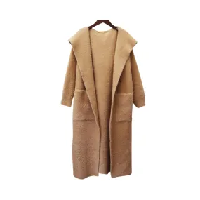 Pre Order:  Open Front Knitted Loose Coat