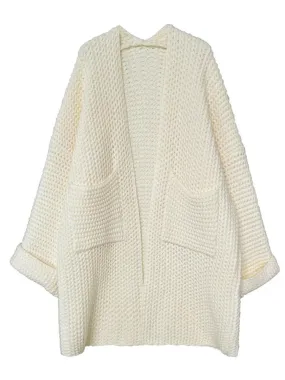 Pre Order:  Patch Pockets Knit Coat