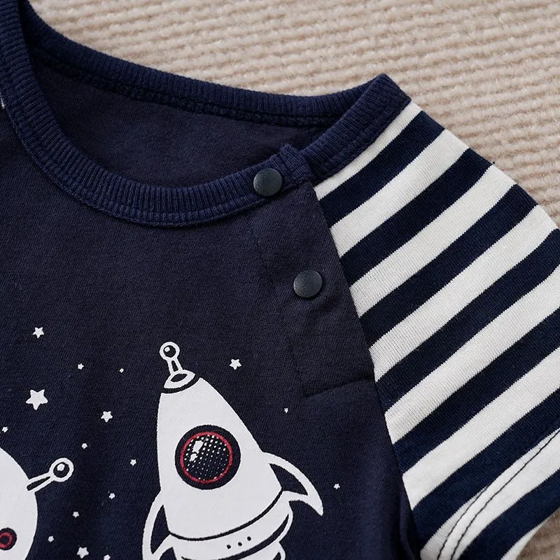 Premium Cotton 6 Astronaut Design Jumpsuits