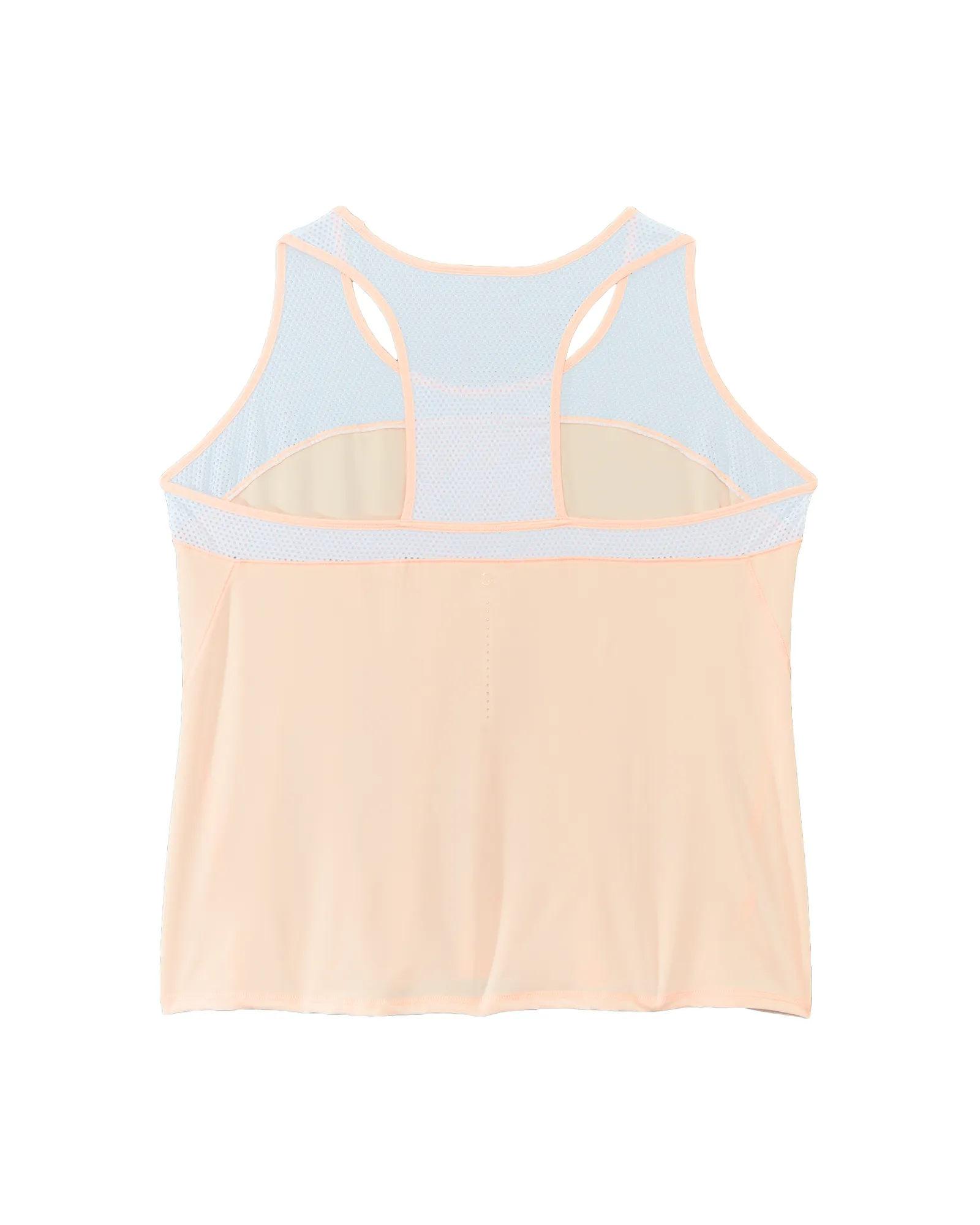 Privet Tank | Peach / White