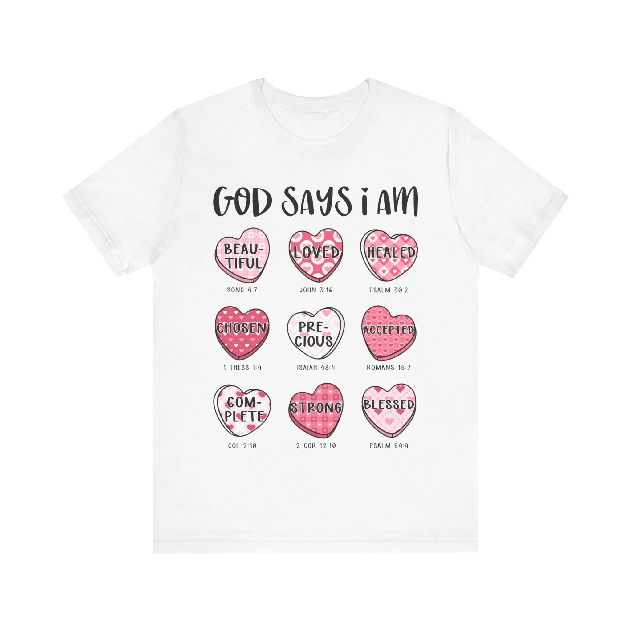 "God Loves Me" Valentine's Day Tee