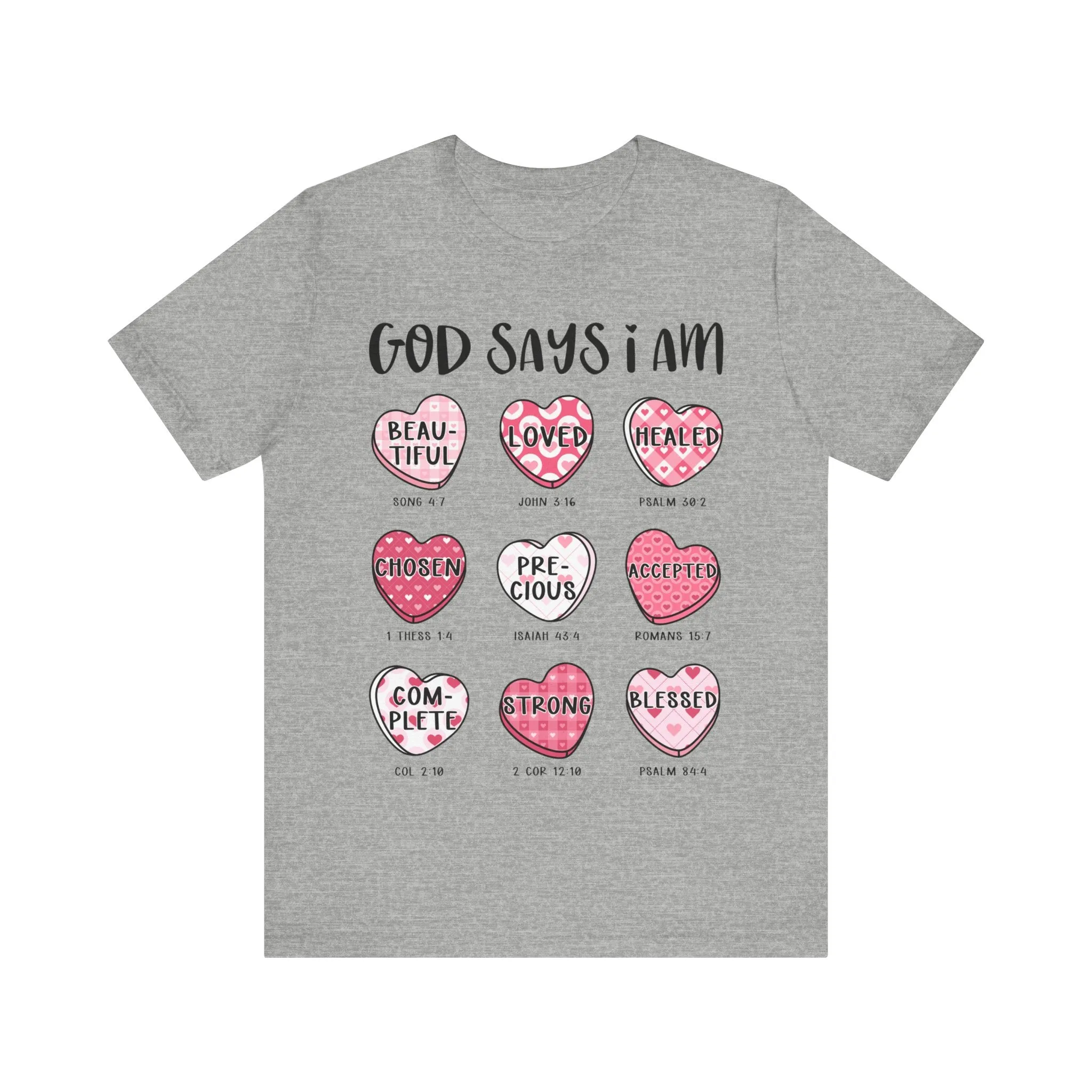 "God Loves Me" Valentine's Day Tee