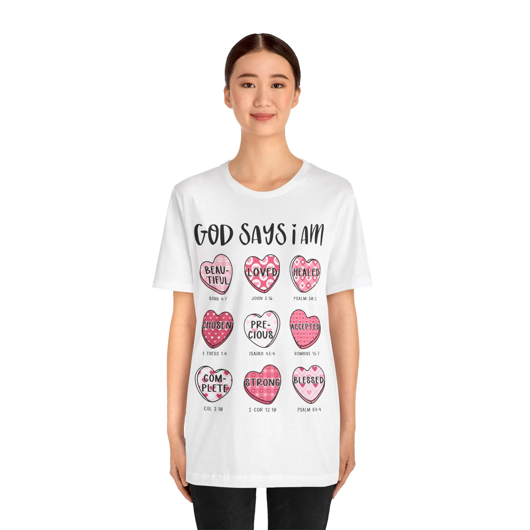 "God Loves Me" Valentine's Day Tee