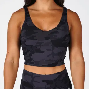 Revive Skull Tank Top - Midnight Camo