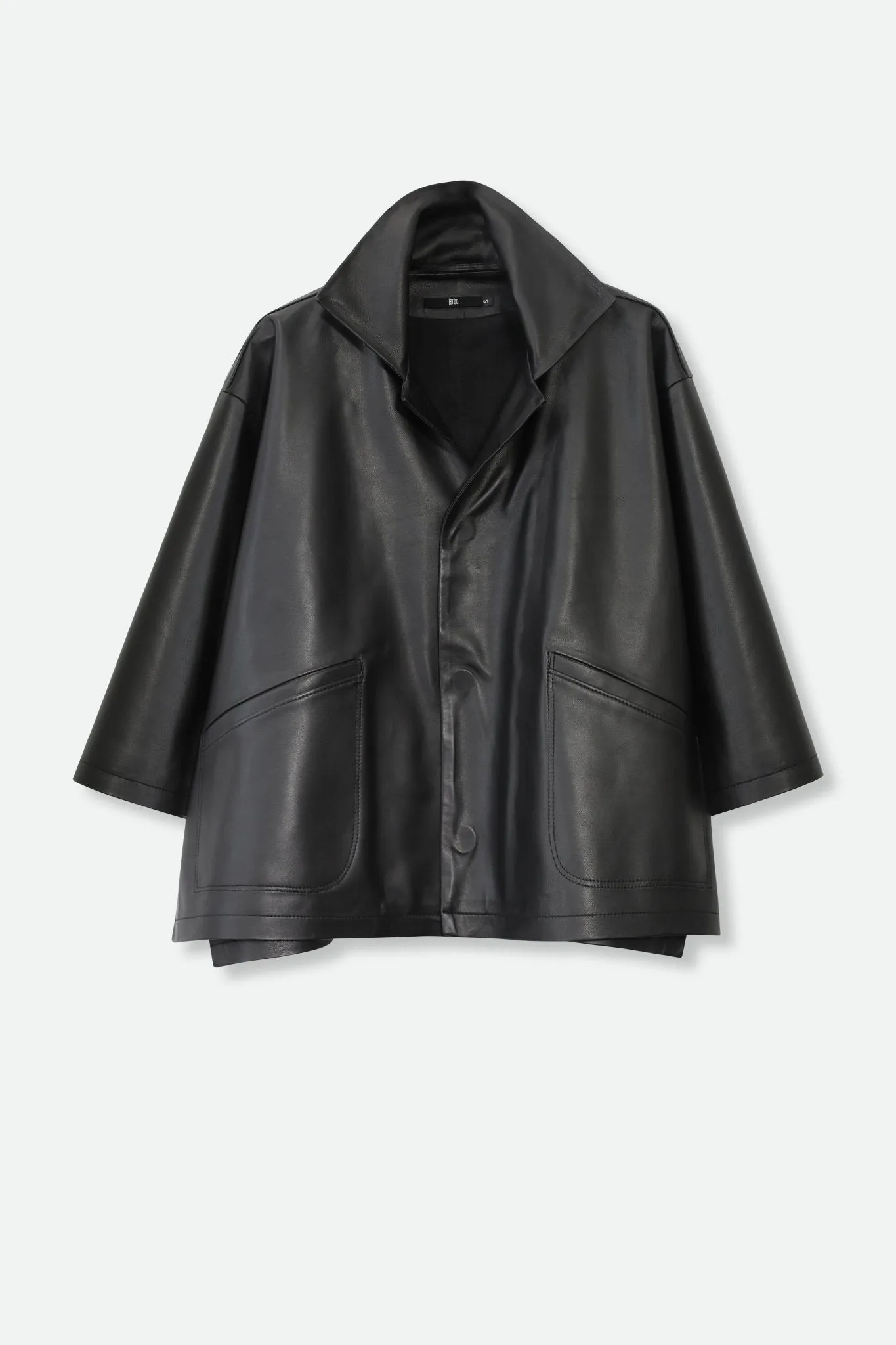 RIMINI LEATHER JACKET IN BLACK