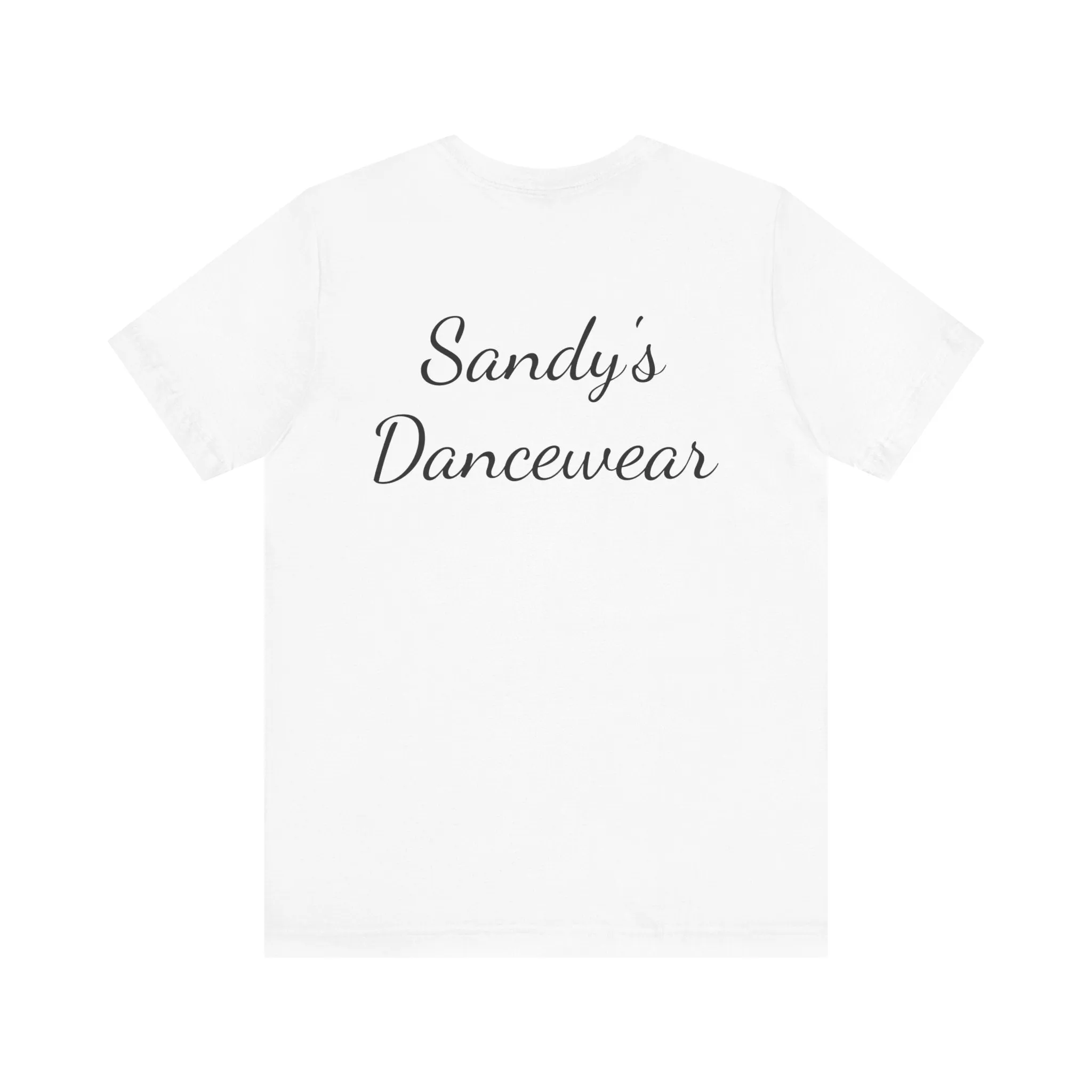 Sandy's Dancewear Unisex Jersey Short Sleeve Tee