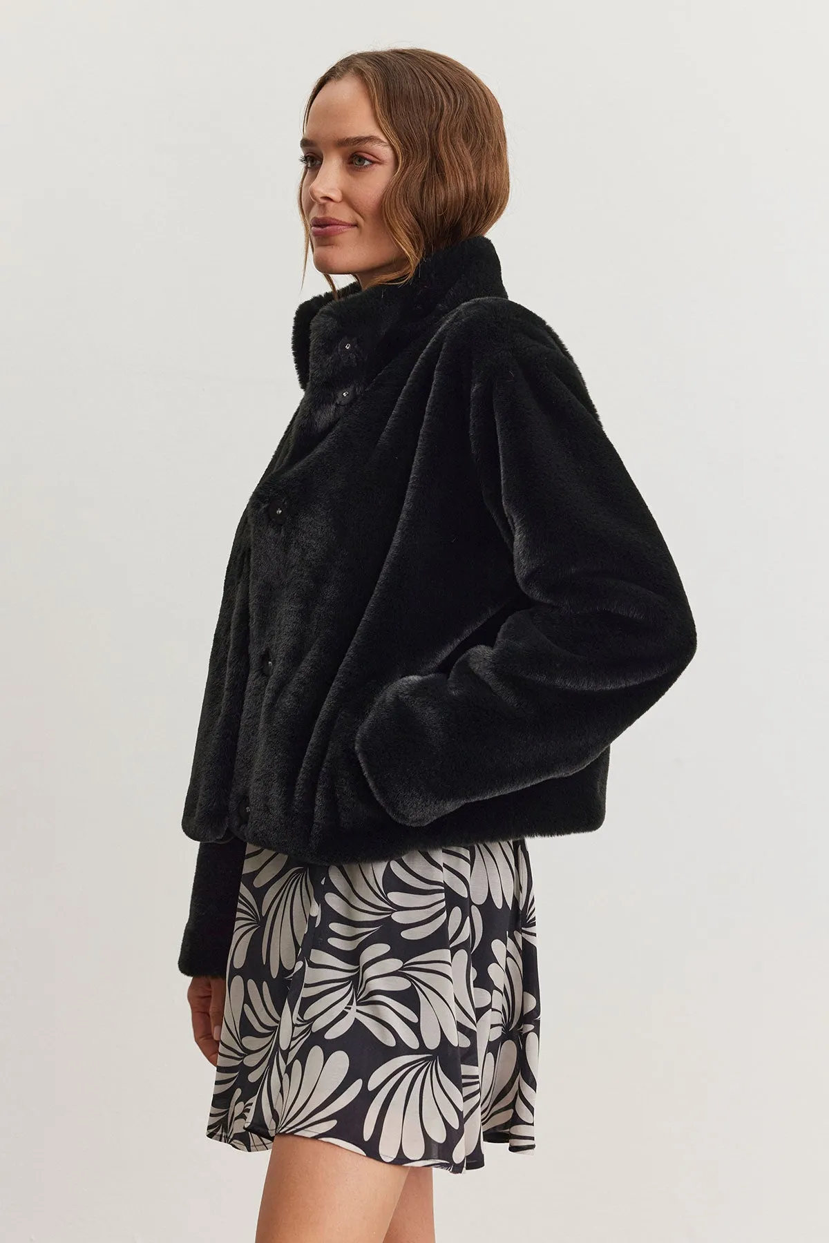 SHEENA LUXE FAUX FUR JACKET