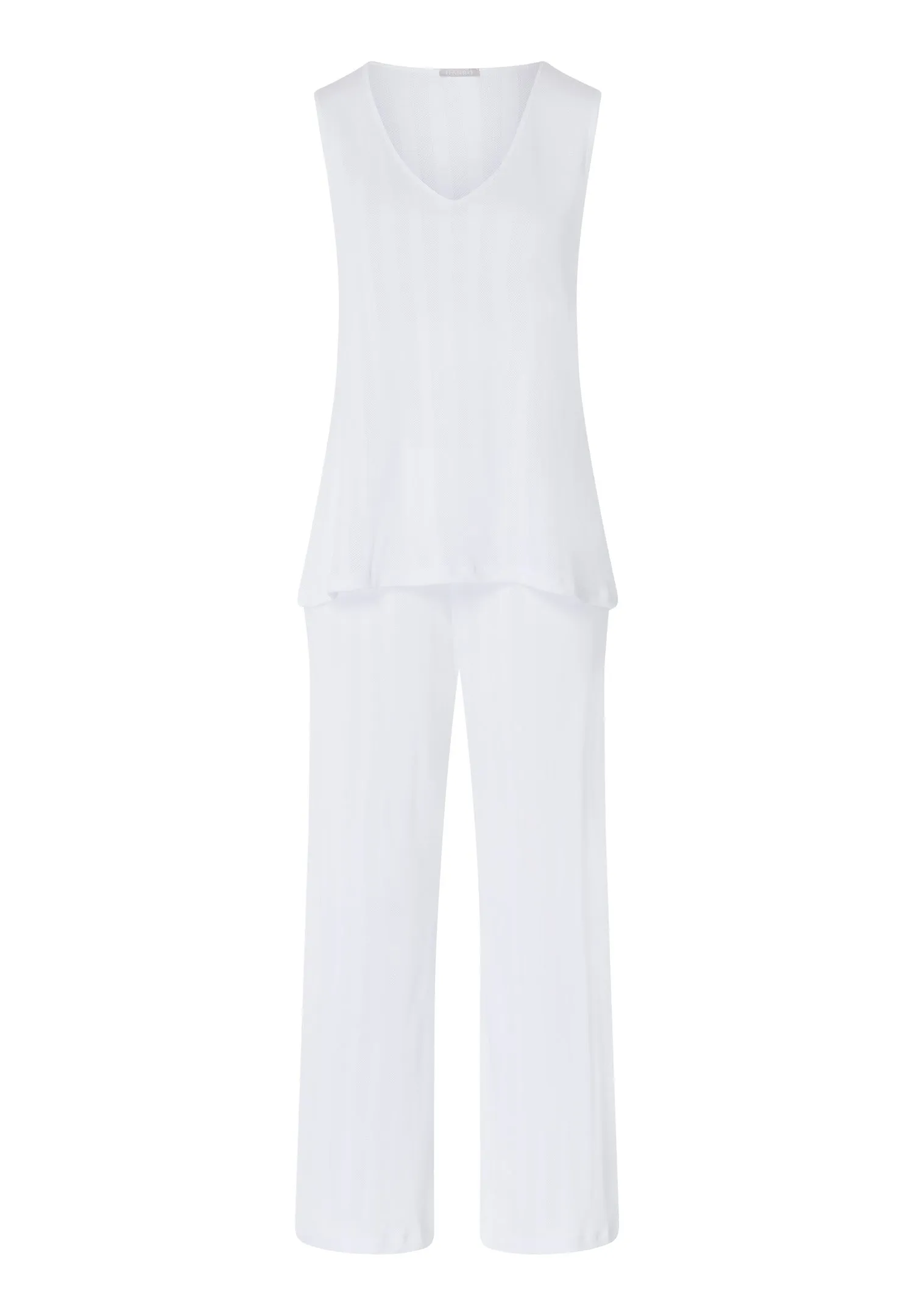 Simone Organic Cotton Tank Pajama Set | White 74906-101