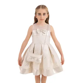 Sleeveless Chic Girls Formal Dress