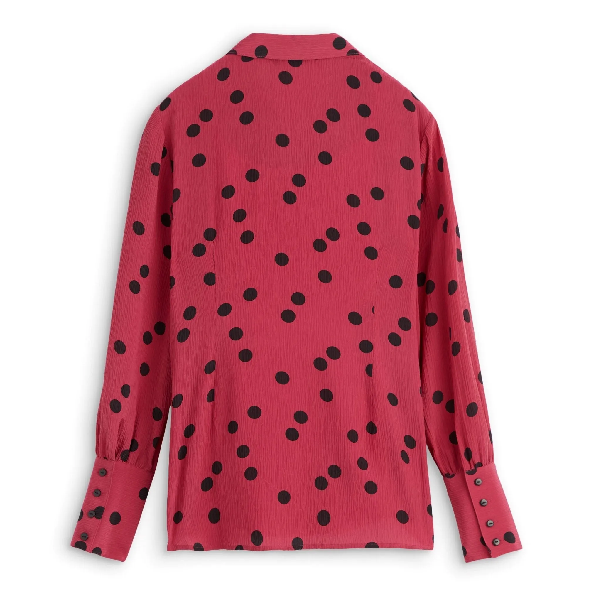 Spirited Polka Dot Blouse