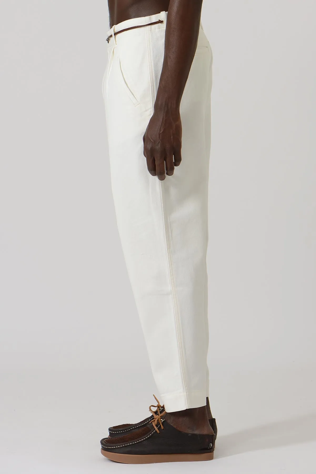 SS24 EARLYMADE Emanuel Pants — ECRU