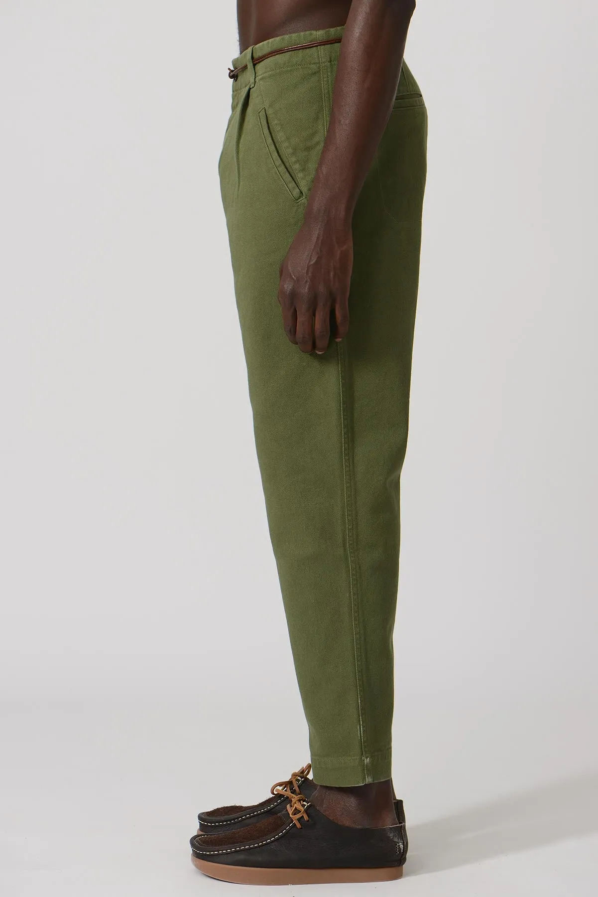 SS24 EARLYMADE Emanuel Pants — SAGE LEAF