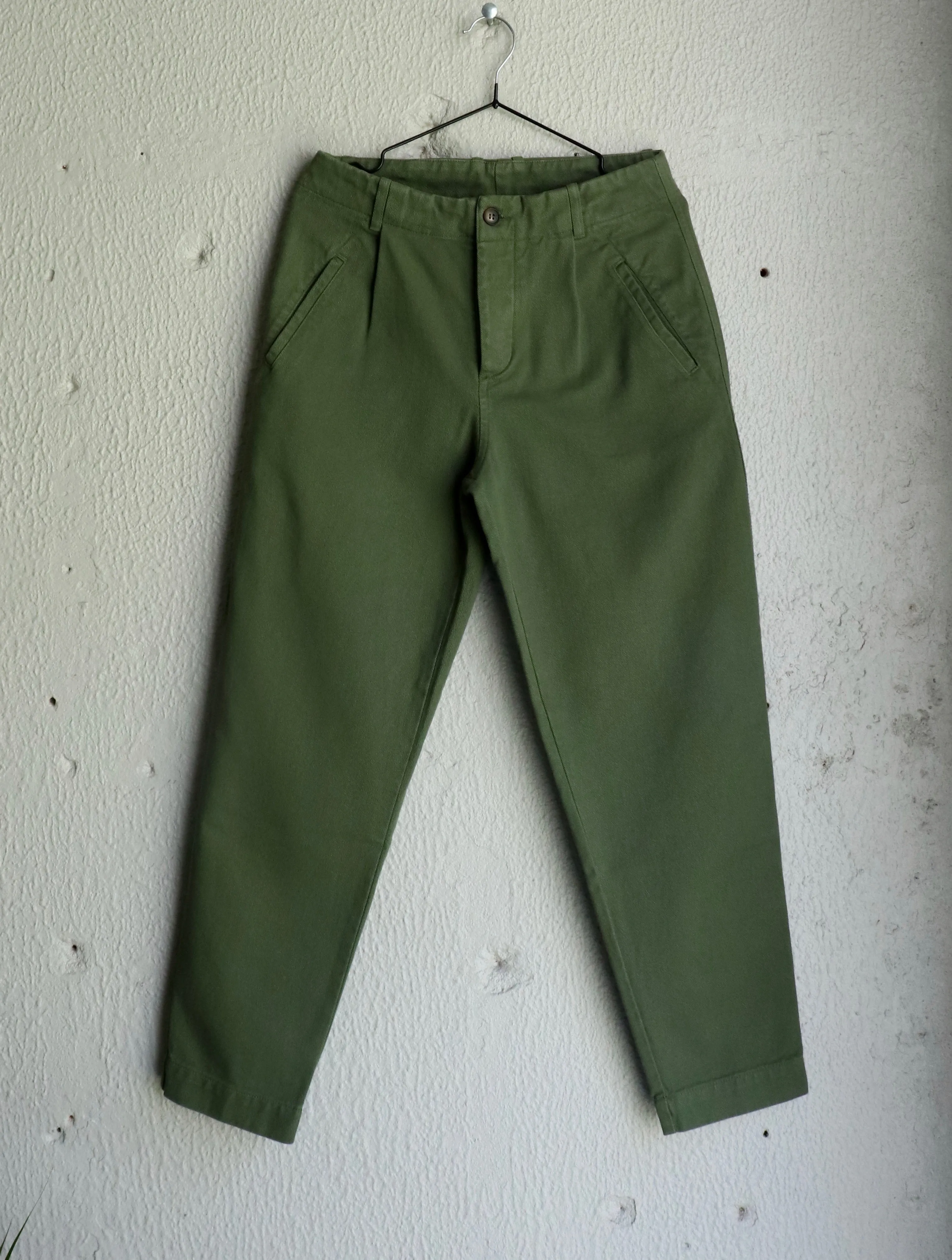 SS24 EARLYMADE Emanuel Pants — SAGE LEAF