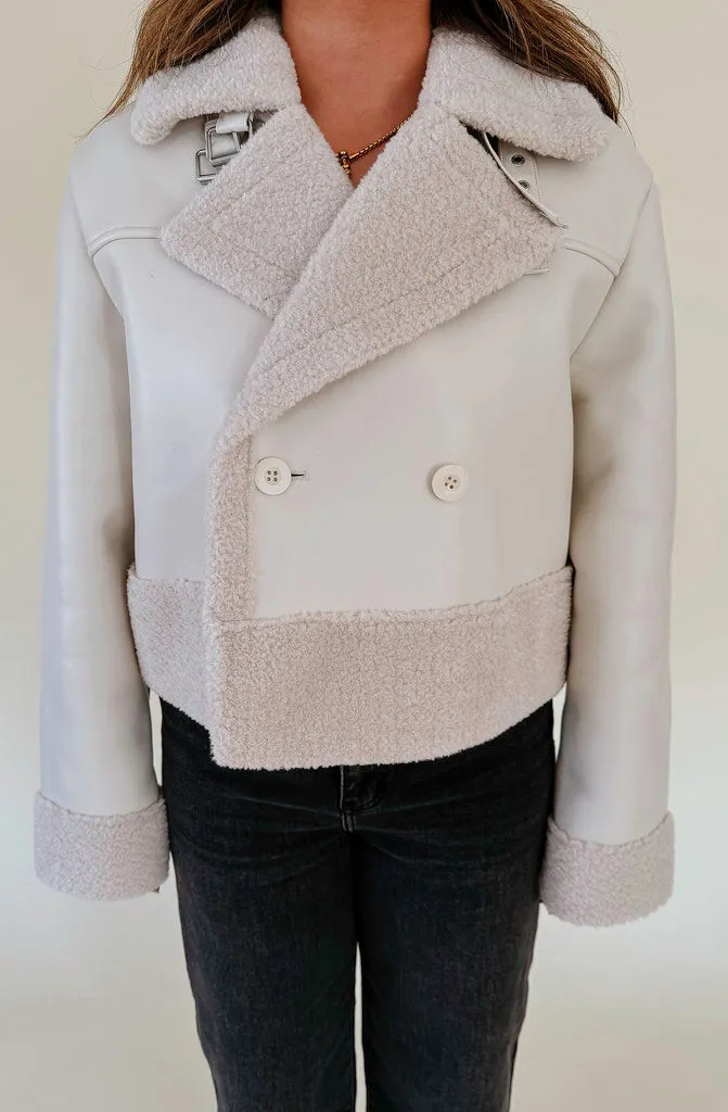 STEVE MADDEN ATHEN COLLARED JACKET