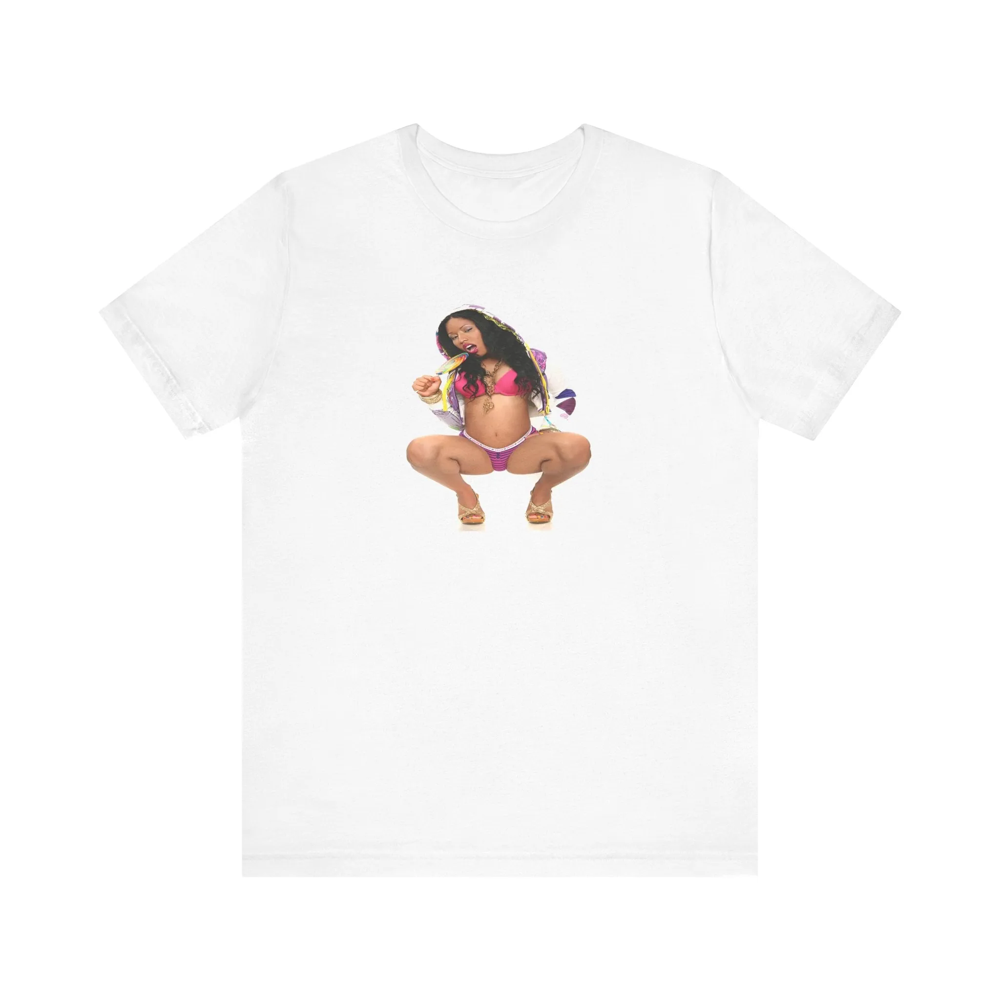 sucker free Nicki Unisex Black Tee