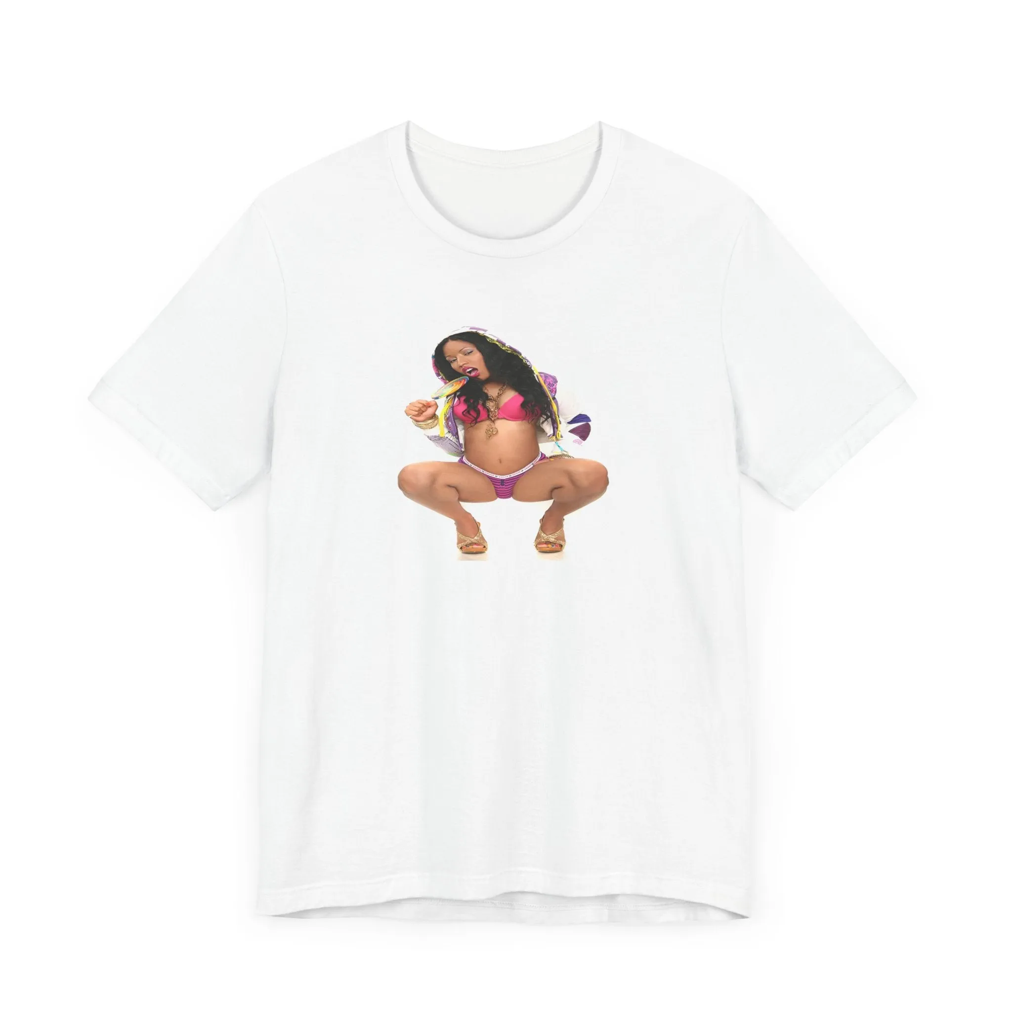 sucker free Nicki Unisex Black Tee