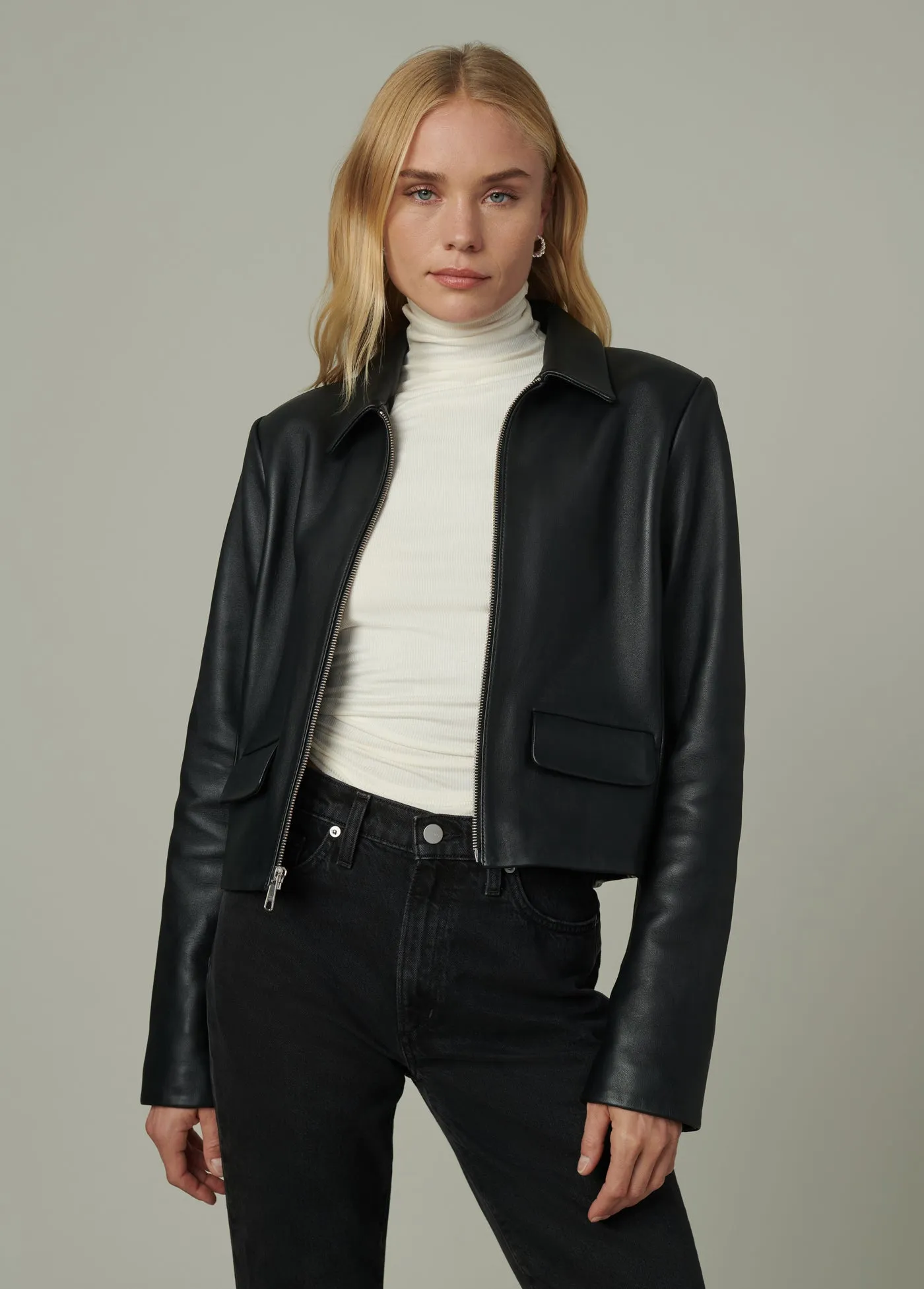 THE MAREN LEATHER JACKET