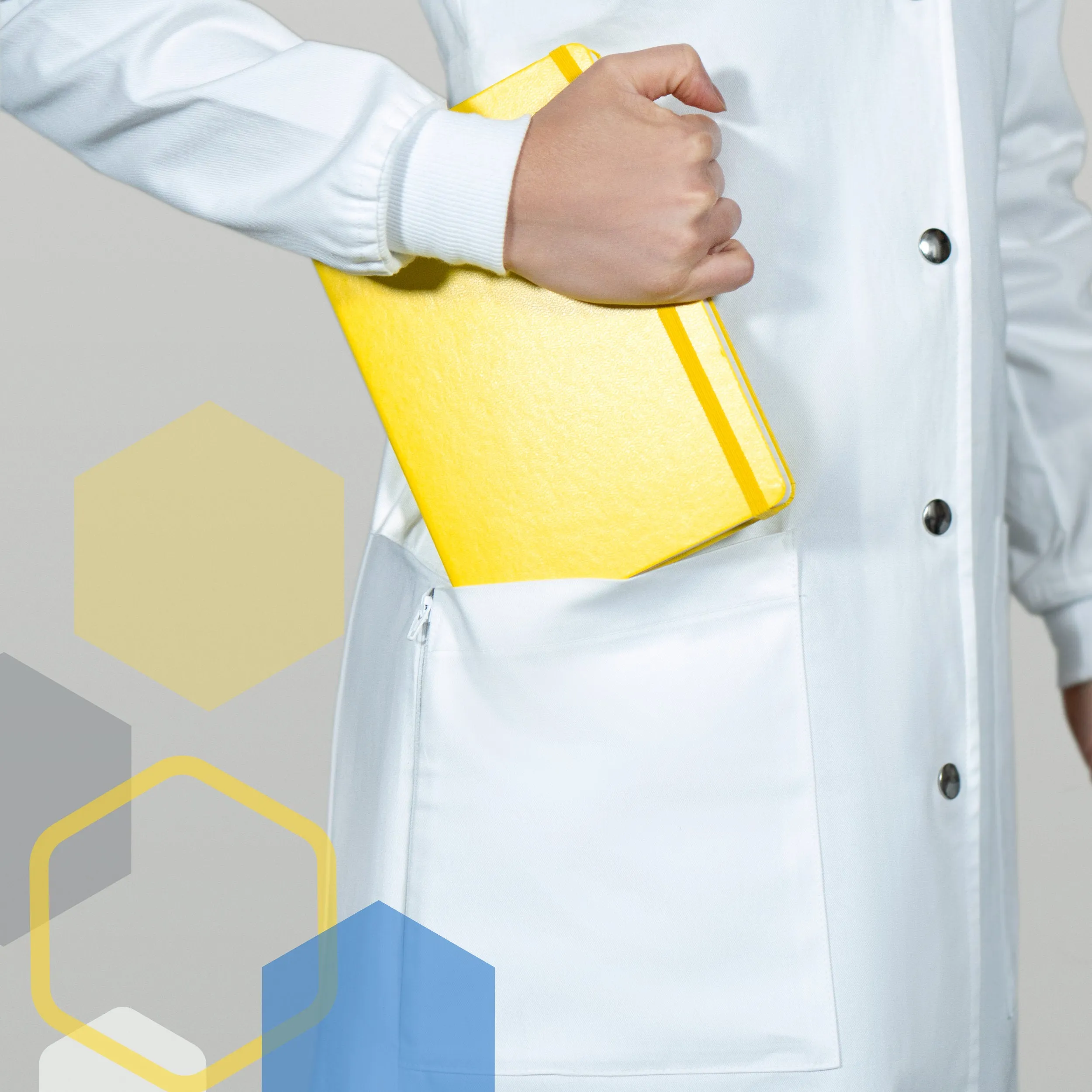 The "Curie" Women's Cotton Lab Coat (Gen 2)