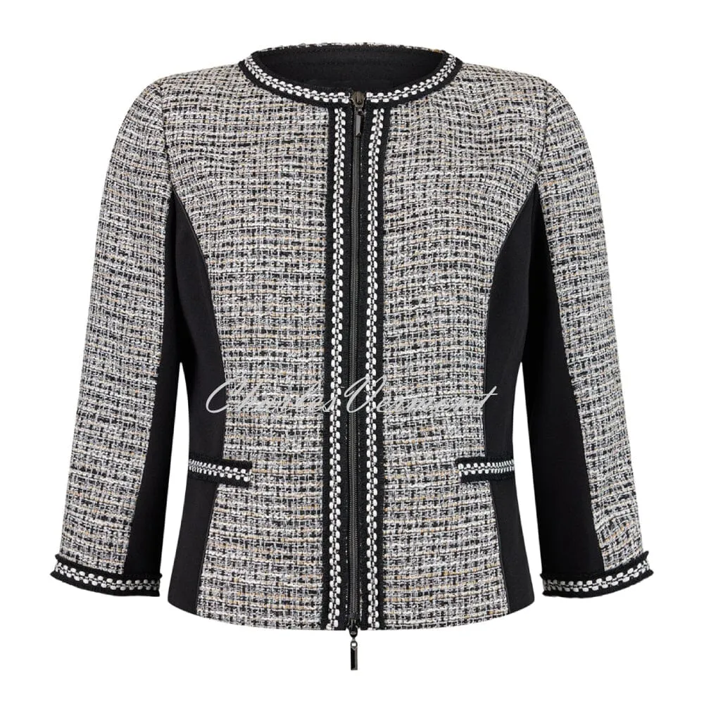 Tia Collarless Jacket - Style 77471-7834-90