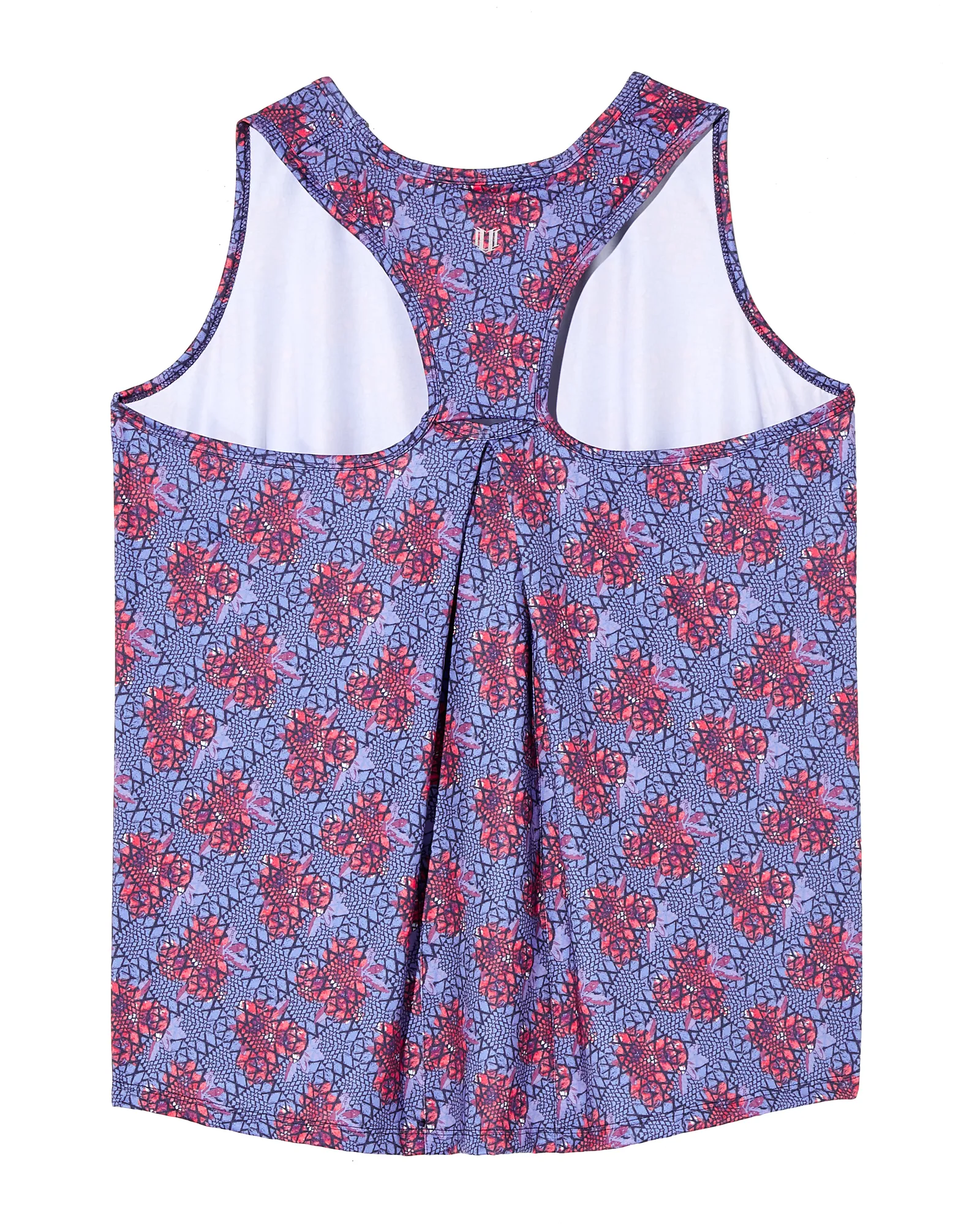 Tulip Tank | Azure Blue / Red