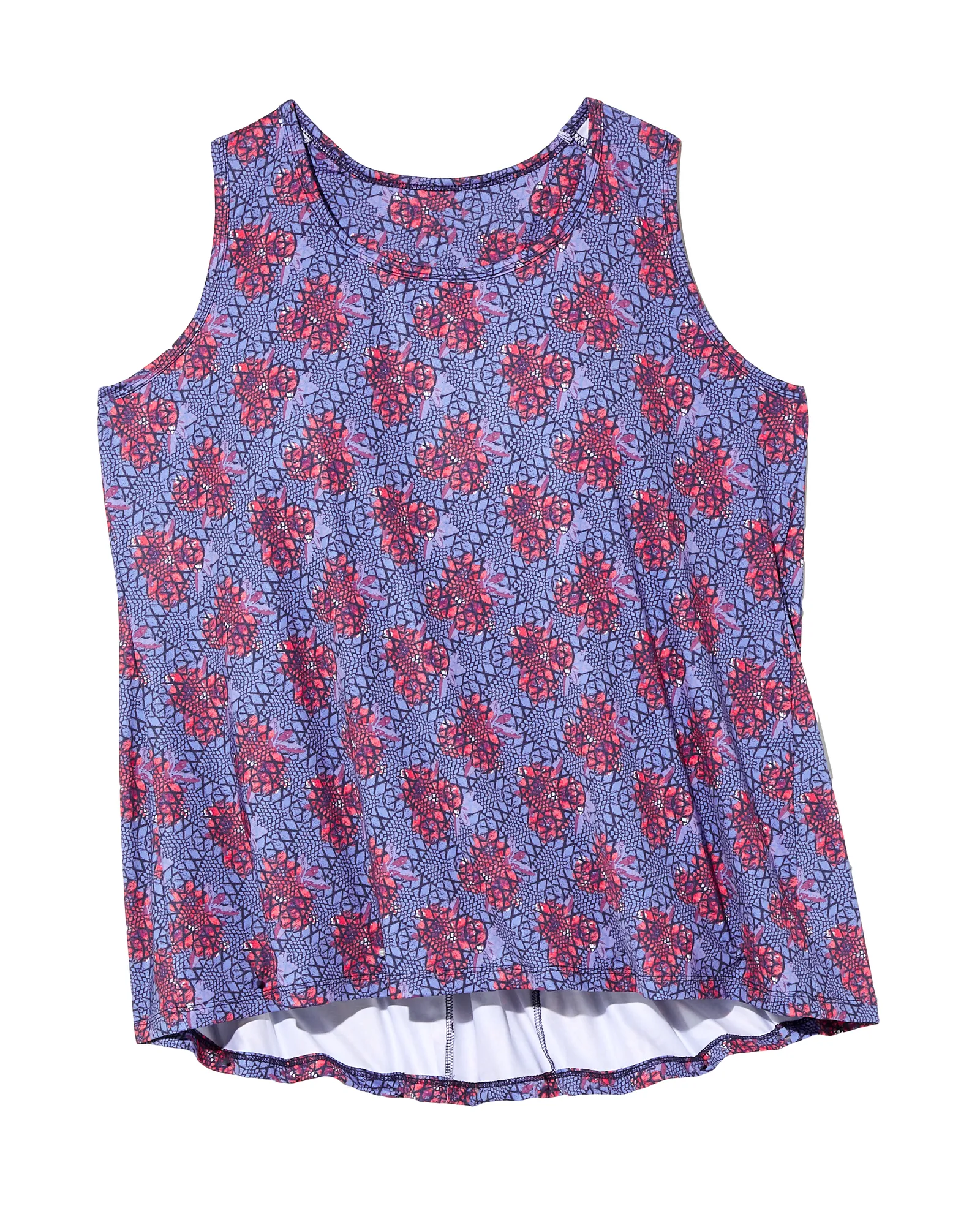 Tulip Tank | Azure Blue / Red